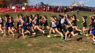 MPSSAA 2023 4A Girls XC Championship Hereford [upl. by Olcott741]