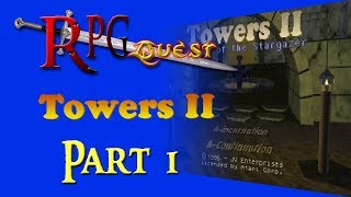 RPG Quest 150 Towers II Plight of the Stargazer Atari Jaguar Part 1 [upl. by Chemesh]