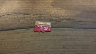 Gigastone 512 GB Micro SD Card Review [upl. by Minetta]