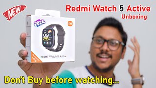 Best Smartwatch for 2500 Rs 🤔 Redmi Watch 5 Active Unboxing amp Review🔥 [upl. by Gnuhp606]