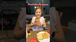 Sophie loves making her pbj sandwiches 🍞🥜🍓 funny sisters silly bananabell [upl. by Shoemaker909]