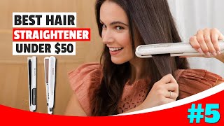 Best Hair Straightener Under 50  Budget Flat Iron Review [upl. by Eurydice]