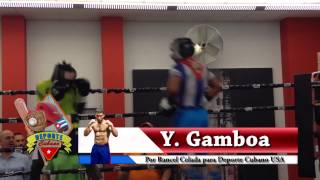 Yuriorkis Gamboa Sparring for the Media [upl. by Otto]