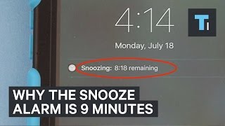 Why the snooze alarm is 9 minutes [upl. by Aratal]