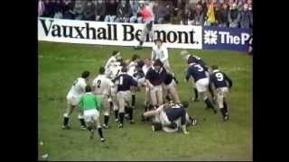 Highlights of Scotlands 336 win over England in 1986 [upl. by Ahsimat]