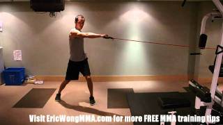 MMA Workout Exercises for Punching Power [upl. by Aterg]