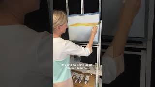 Sonnenuntergang mit Ölfarbe tutorial malen painting malerei landschaft [upl. by Haran]