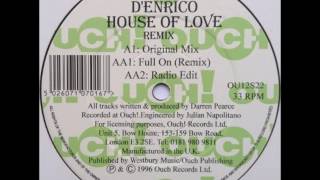 DENRICO  HOUSE OF LOVE  Original Mix  HQwav [upl. by Grinnell]