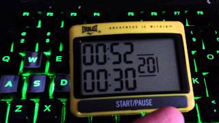 Everlast Boxing Interval Training Round Timer [upl. by Cressida758]