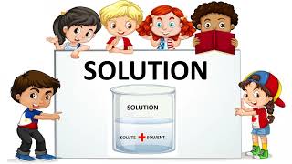 SOLUTION  SOLUTE AND SOLVENT  MISCIBLE AND IMMISCIBLE LIQUIDS  SCIENCE VIDEO FOR CHILDREN [upl. by Farant]