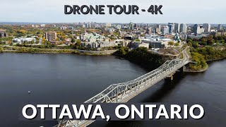 Drone Video 4K Ottawa Ontario from Above [upl. by Dustan623]