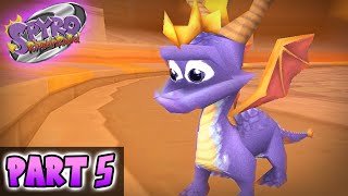 Spyro 2 Riptos Rage  Part 5 100 Completion Playthrough [upl. by Assilac]