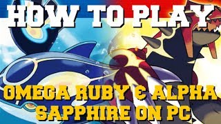 HOW TO POKEMON OMEGA RUBY AND ALPHA SAPPHIRE ON IN 4K MAXIMUM PERFORMANCE CITRA EMULATOR [upl. by Dranel]