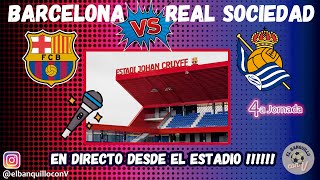 Barcelona Real Sociedad femenino STREAM EN DIRECTO [upl. by Armilla]