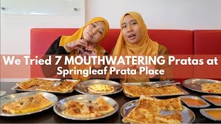 We Tried 7 Mouth Watering Pratas at Springleaf Prata Place [upl. by Moser]