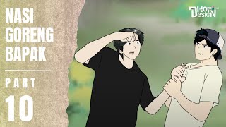 NASI GORENG BAPAK PART 10  Animasi Sekolah [upl. by Idolem404]