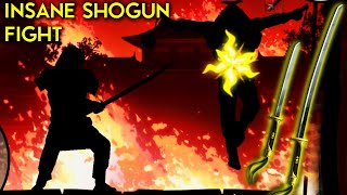 Shadow Fight 2 Special Edition Defeating Shogun for His Weapon Absolutely Insane Fight [upl. by Adahs]