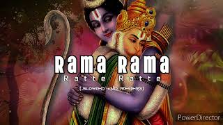 Rama Rama Ratte Ratte Slowed and Reverb  NARCI  Bs editz music [upl. by Muraida]