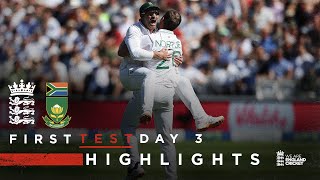 Nortje Fires SA To Victory  Highlights  England v South Africa Day 3  1st LV Insurance Test 2022 [upl. by Aihsotan]