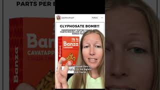 Glyphosate in Banza Pasta [upl. by Nlycaj]