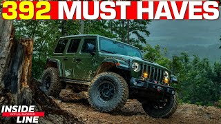 Jeep Wrangler Rubicon 392 Essential Mods amp Upgrades  Inside Line [upl. by Cariotta]