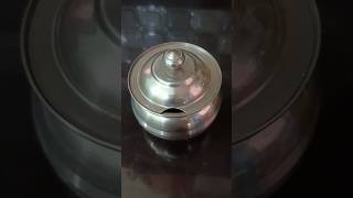 Stainless steel ghee pot  pickle pot shorts video myhommagic [upl. by Anyehs]