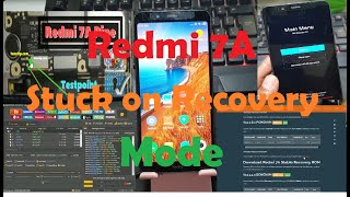 Redmi 7A Stuck On Recovery Mode UnlockTool [upl. by Nottus723]