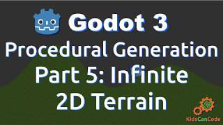 Procedural Generation in Godot Part 5 Infinite 2D Terrain [upl. by Inalan]