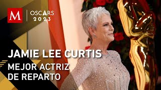 Mejor Actriz de Reparto Jamie Lee Curtis gana el Premio Oscar 2023 [upl. by Tap]