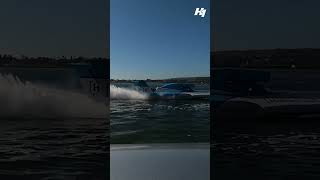 H1 Unlimited Hydroplanes DECK TO DECK at 180 mph [upl. by Ahsinad]