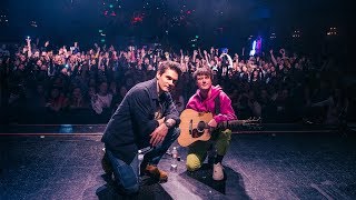 Alec Benjamin with John Mayer  Death of a Hero Live from El Rey Theatre [upl. by Aisanahta]