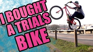 I BOUGHT A TRIALS BIKE [upl. by Ezequiel]