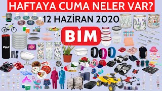 BİM AKTUEL  HAFTAYA CUMA RENK RENK  12 HAZİRAN 2020  B İM  AKTÜEL ÜRÜNLER  Bim Katalog [upl. by Nilorac]