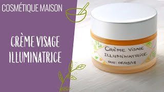 Recette DIY  Crème visage désaltérante et illuminatrice [upl. by Euqilegna620]