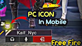 Free Fire Pc Icon In Mobile  New Trick  Vmos Pro  2024 Trick [upl. by Johannes]