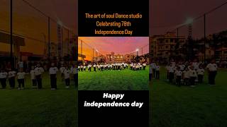 Patriotic dance Dance  Celebrating 78th Independence day  THE ART OF SOUL DANCE STUDIO [upl. by Shirl]