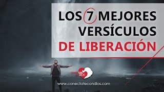 🦋 Los 7 Mejores Versículos de Liberación 🔴 Pasajes y Citas Bíblicas Guerra Espiritual en Audio LETRA [upl. by Hynes]