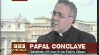 Rev Robert A Sirico on the 2005 Papal Conclave BBC America [upl. by Rehpotsyrk]