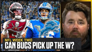 Can Baker Mayfield Bucs GET PAST Jared Goff Lions  NFL on FOX Pod [upl. by Phila]