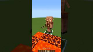 Piglin IQ Test in Minecraft😱 もういいよ [upl. by Atinrehs]