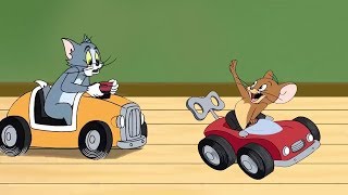 Unforgettable Tom and Jerry Car Race Full Movie  Hilarious Tom and Jerry Full Movie 2024 [upl. by Ayotol670]