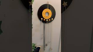 Making a Vinyl Record Necklace Organizer diy crafts jewelry roomdecor music shorts [upl. by Narhem]