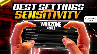 BEST SETTINGS amp SENSITIVITY GUIDE FOR WARZONE MOBILE Hindi  Wiggle7FTW [upl. by Filberto]