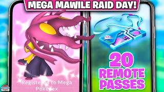 Mega Mawile is Finally Here Raid Day Details [upl. by Otho]