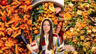 4 Quick amp Easy Vegan Dinners I make on repeat 20 min or LESS prep time [upl. by Dermott]