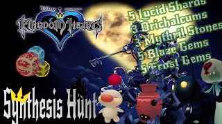 Elusive Shards  Kingdom Hearts 1 FM Free Play  Synthesis [upl. by Susi549]