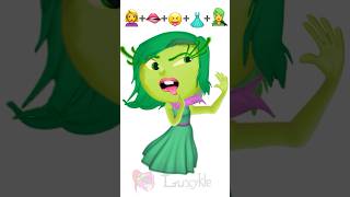 👩👄😝👗👨‍🎤‍‍ Making Inside Out 2 Disgust Emoji Mixing shorts [upl. by Bonney]