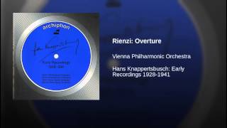 Rienzi Overture [upl. by Ahc]