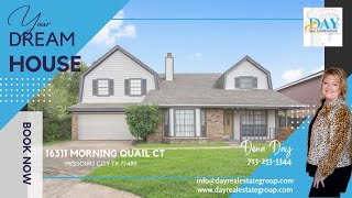 16311 Morning Quail Court Missouri City TX 77489 [upl. by Adachi736]