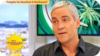 Talk Freigabe für Haschisch und Marihuana  SAT1 Frühstücksfernsehen [upl. by Kora]